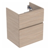 Geberit Aniara 2-Drawer Basin Cabinet 550mmW; Oak Melamine
