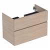 Geberit Aniara 2-Drawer Basin Cabinet 900mmW; Oak Melamine