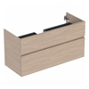 Geberit Aniara 2-Drawer Basin Cabinet 1200mmW; Oak Melamine