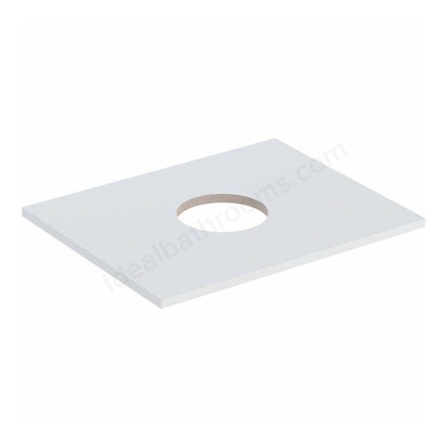 Geberit Aniara 514mmW Washtop, Matt White Silk