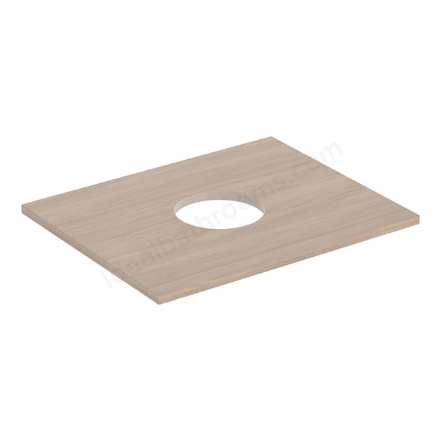 Geberit Aniara 514mmW Washtop, Oak Melamine
