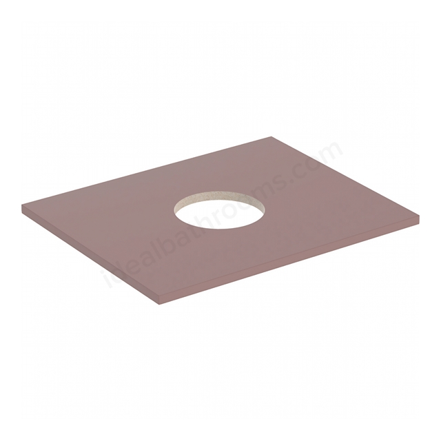 Geberit Aniara 514mmW Washtop, Rusty Red Matt Silk