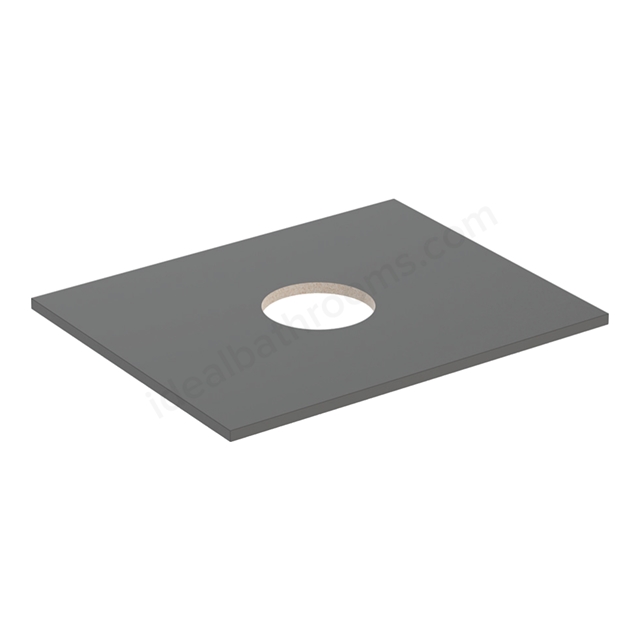Geberit Aniara 596mmW Washtop, Lava Matt Silk