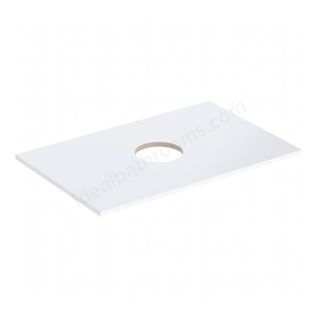 Geberit Aniara 744mmW Washtop, Gloss White Silk
