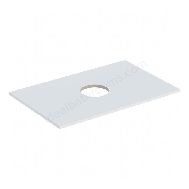 Geberit Aniara 744mmW Washtop, Matt White Silk