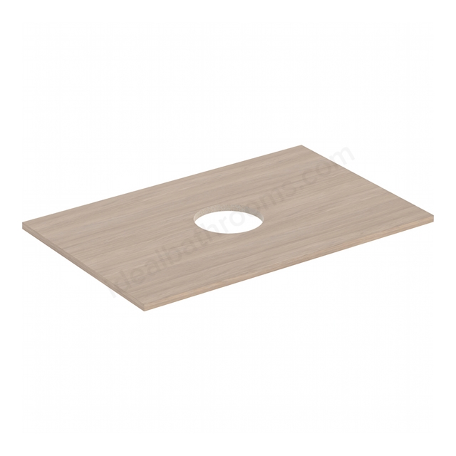 Geberit Aniara 744mmW Washtop, Oak Melamine
