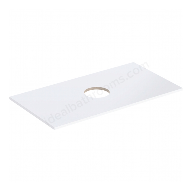 Geberit Aniara 892mmW Washtop, Gloss White Silk