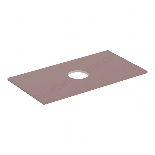 Geberit Aniara 892mmW Washtop, Rusty Red Matt Silk