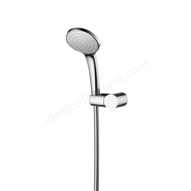 Ideal Standard IDEALRAIN Pro M1 Shower Set With 1 Function 100mm Handspray; Wall Bracket & 1750mm hH; Chrome