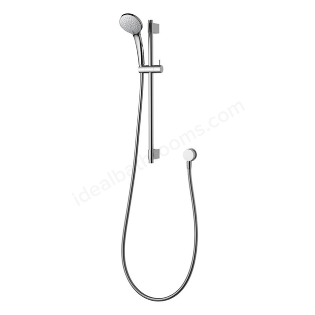 Ideal Standard IDEALRAIN Pro M3 Shower Kit With 3 Function 100mm Handspray; 600mm Rail & 1750mm Hose; Chrome