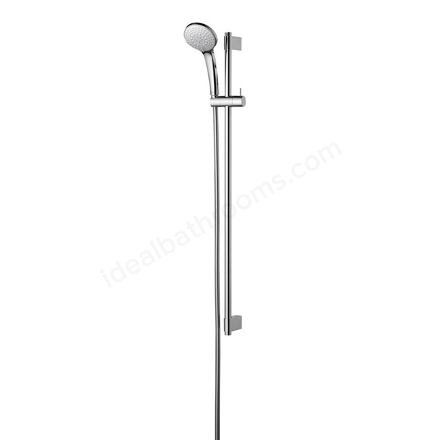 Ideal Standard IDEALRAIN Pro M3 Shower Kit With 3 Function 100mm Handspray; 900mm Rail & 1750mm Hose; Chrome