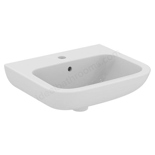 Armitage Shanks Portman 21 500mm Basin With 1 Taphole And Overflow, No Chainstay Hole