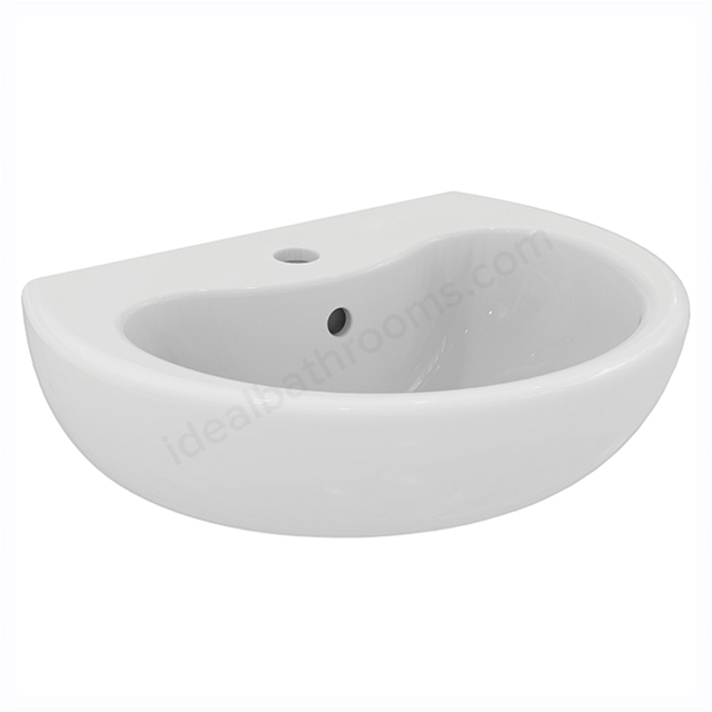 Armitage Shanks Contour 21 Splash 500mm Schools Basin With 1 Taphole And Overflow