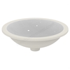 Armitage Shanks Cherwell 21 Round 480mm Under-Countertop No Taphole Basin With Overflow