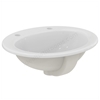 Armitage Shanks Sandringham 21 500mm Countertop Basin With 2 Tapholes And Overflow, No Chainstay Hole
