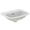 Armitage Shanks Planet 21 500mm Countertop Basin With 1 Taphole And Overflow, No Chainstay Hole