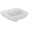 Armitage Shanks Portman 21 400mm Handrinse Basin With 2 Tap Holes (At 100mm Centres), No Overflow Or Chainstay Hole