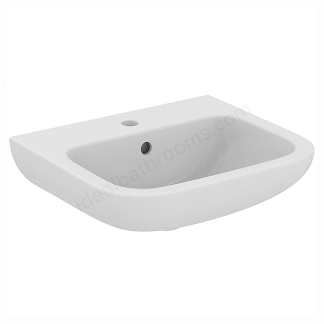 Armitage Shanks Portman 21 500mm Pedestal Basin With 1 Taphole And Overflow, No Chainstay Hole