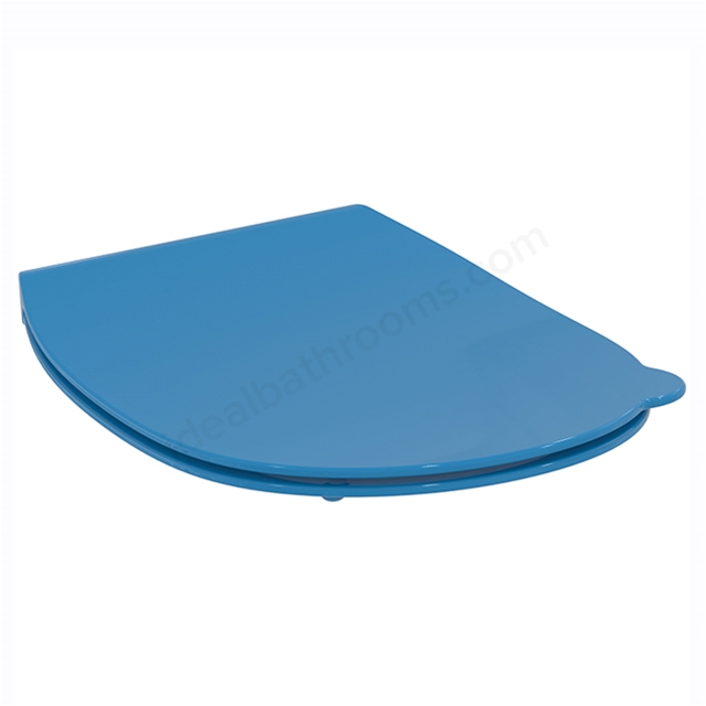 Armitage Shanks Contour 21 Toilet Seat & Cover For 355mm High Toilet Bowls, Light Blue