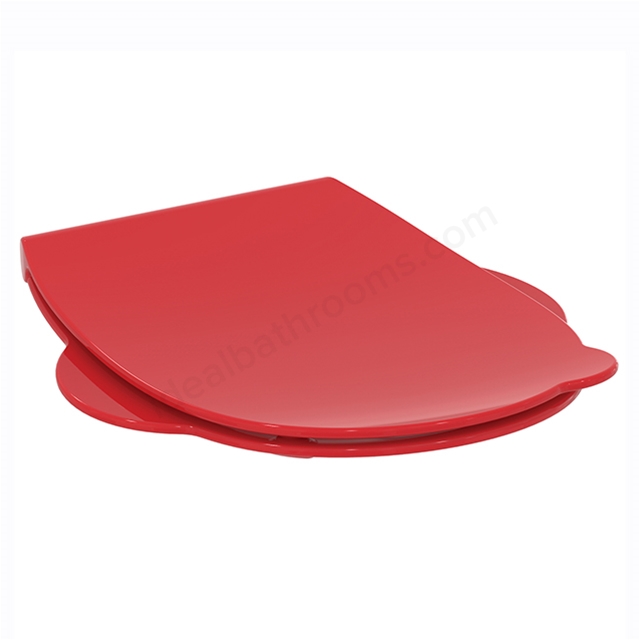 Armitage Shanks Contour 21 Toilet Seat & Cover For 305mm High Toilet Bowls, Red