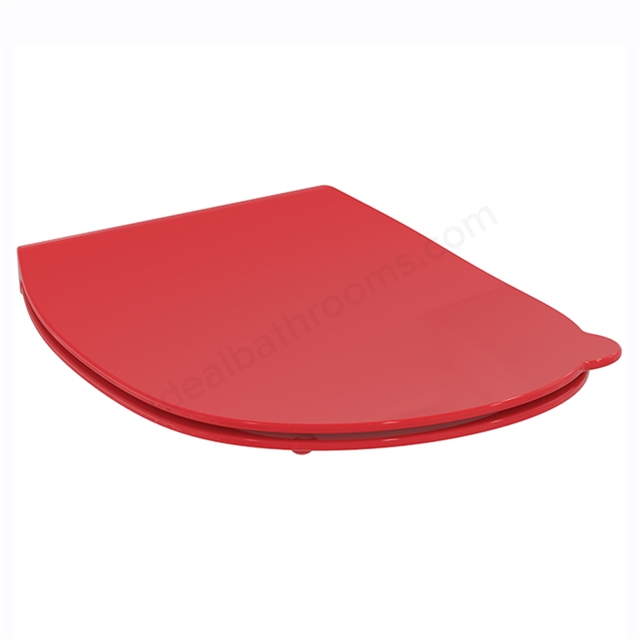 Armitage Shanks Contour 21 Toilet Seat & Cover For 355mm High Toilet Bowls, Red