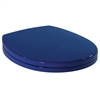 Armitage Shanks Contour 21 Toilet Seat & Cover With Top Fixing Hinges, Blue
