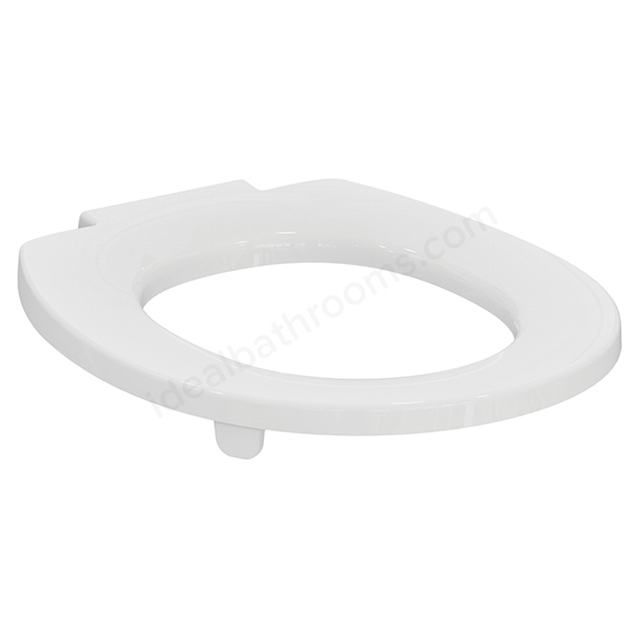 Armitage Shanks Contour 21 Toilet Seat Only With Top Fixing Hinges And Retaining Buffers, White