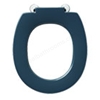 Armitage Shanks Contour 21 Toilet Seat Only With Top Fixing Hinges And Retaining Buffers, Charcoal