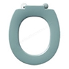 Armitage Shanks Contour 21 Toilet Seat Only With Top Fixing Hinges And Retaining Buffers, Grey