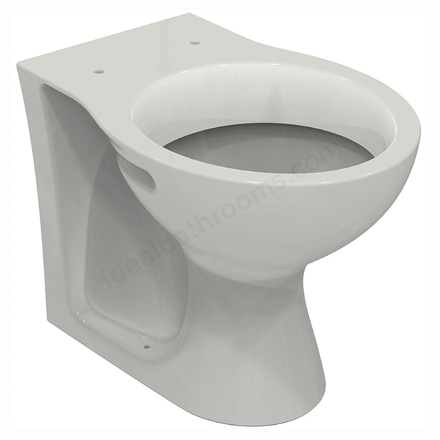 Armitage Shanks Sandringham 21 Back-To-Wall Toilet Bowl With Horizontal Outlet
