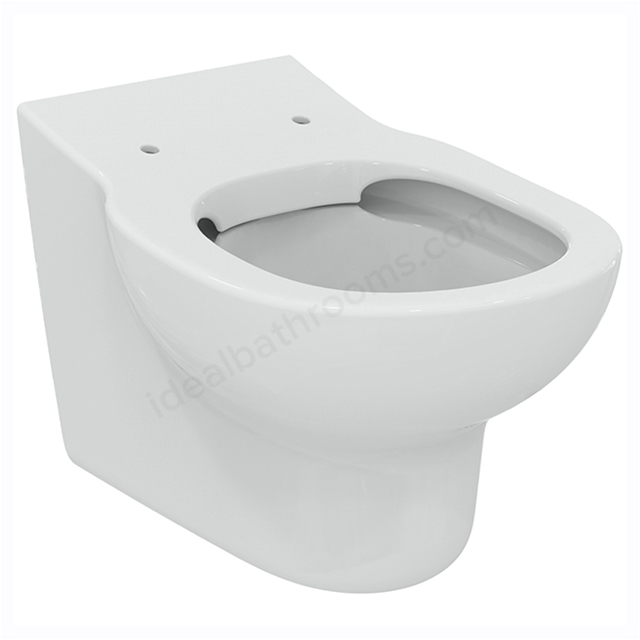 Armitage Shanks Contour 21 Splash 355mm Wall Hung Rimless Toilet Bowl With Horizontal Outlet