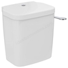 Armitage Shanks Contour 21 Close Coupled 4.5 Litre Delay Fill Single Flush Syphon Cistern For 75cm Projection Bowl With Bottom Supply, Internal Overflow, Spatula Lever And Secure Cover Fastener