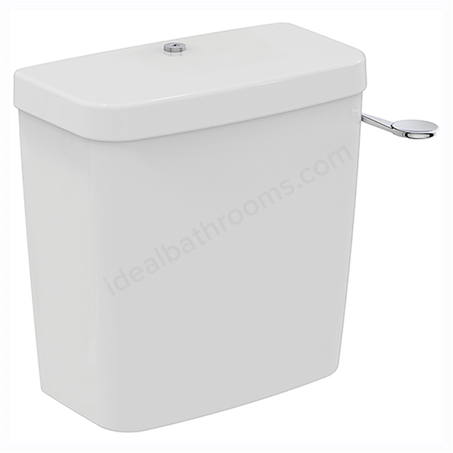 Armitage Shanks Contour 21 Schools Close Coupled Delay Fill 4.5 Litre Cistern With Single Flush Syphon, Bottom Supply, Internal Overflow, Spatula Lever And Secure Cover Fastener