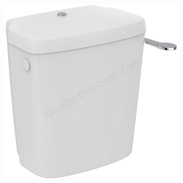 Armitage Shanks Sandringham 21 6 Litre Single Flush Bottom Supply Cistern To Achieve 750mm Projection With Spatula Lever