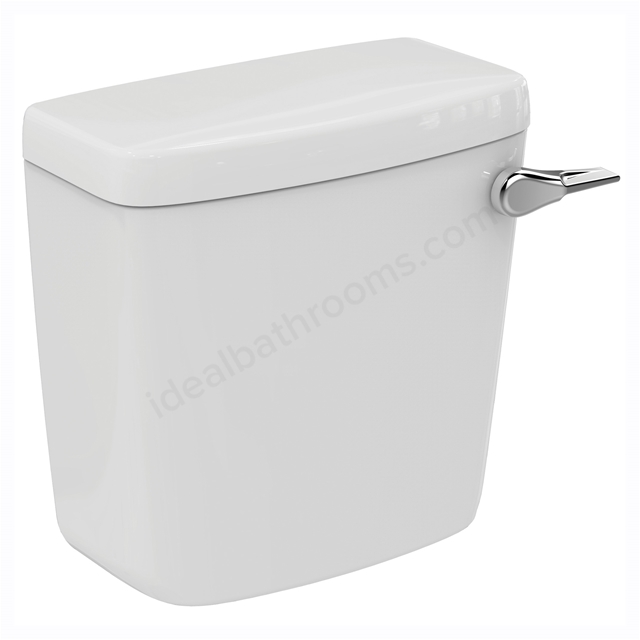 Armitage Shanks Sandringham 21 Close Coupled 6 Or 4 Litre Cistern With Single Flush Syphon, Bottom Supply, Internal Overflow And Cover Fastener