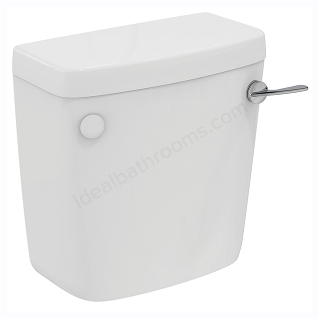 Armitage Shanks Sandringham 21 Low Level 6 Litre Cistern With Single Flush Syphon, Bottom Supply And Internal Overflow