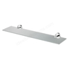 Ideal Standard IOM 600mm Shelf; Frosted Glass; Chrome