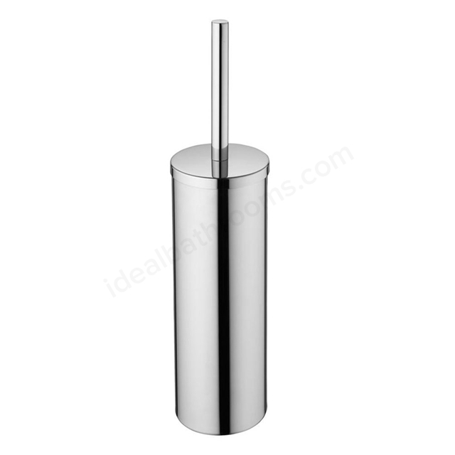 Ideal Standard IOM Floor Standing Toilet Brush And Holder; Stainless Steel