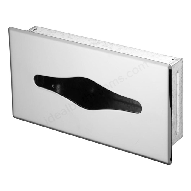 Ideal Standard IOM Tissue Holder; Stainless Steel; Chrome