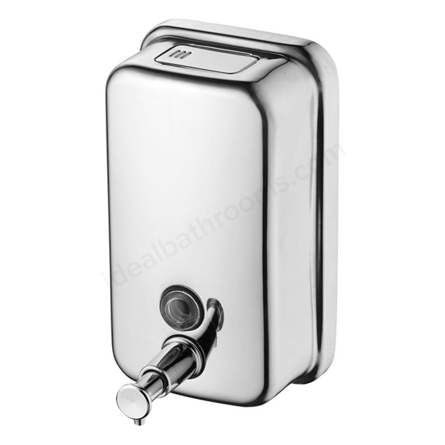 Ideal Standard IOM Wall Mounted Soap Dispenser 500ml; Stainless Steel