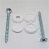 Armitage Shanks DOMEX 500mm Domex Screws (Pair); White