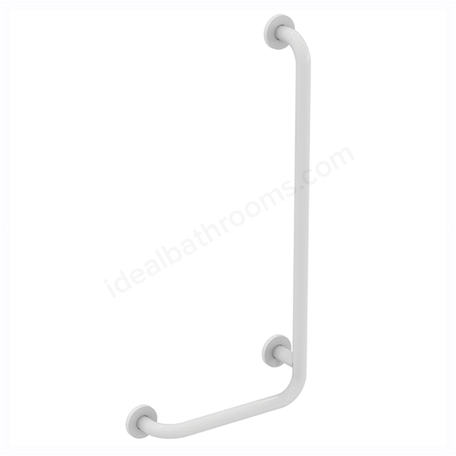 Armitage Shanks Contour 21 90cm x 40cm Angled Shower Right-Hand Grab Rail, White