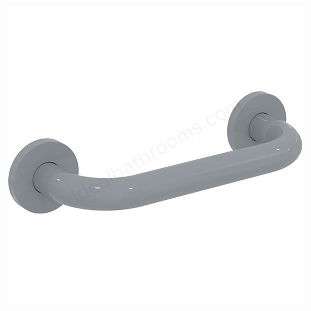Armitage Shanks Contour 21 30cm Staright Grab Rail, Grey