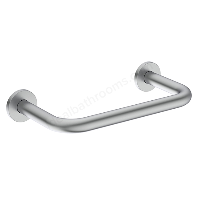 Armitage Shanks Contour 21 40cm Back Support Rail for 75cm Projection Toilet, Stainless Steel