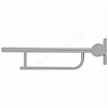 Armitage Shanks Contour 21 80cm Hinged Support Rail, Stainless Steel