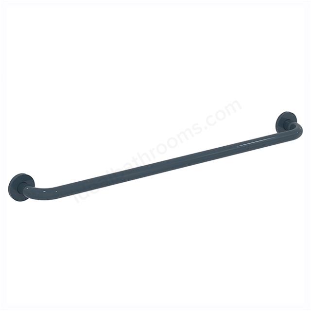 Armitage Shanks Contour 21 100cm Straight Grab Rail, Charcoal