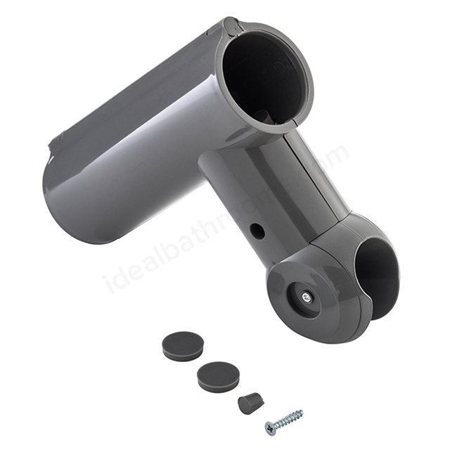 Armitage Shanks Contour 21 Sliding Shower Handset Holder, Grey