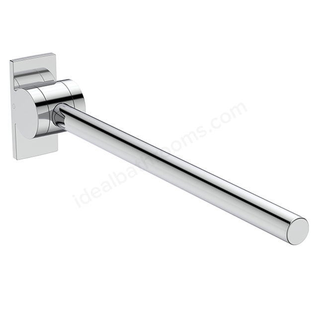 Armitage Shanks Contemporary 21 80cm Hinged Support Rail, Chrome