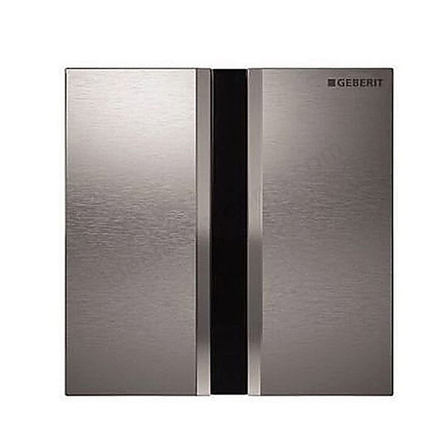 Geberit SIGMA 50; Touchless Urinal Control; Mains Powered; Brushed Chrome