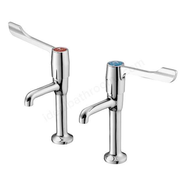 Armitage Shanks Markwik High Neck Lever Action Pillar Taps